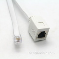 6p6c Spiralgewinne RJ11/RJ22/RJ45 Telefonkabel